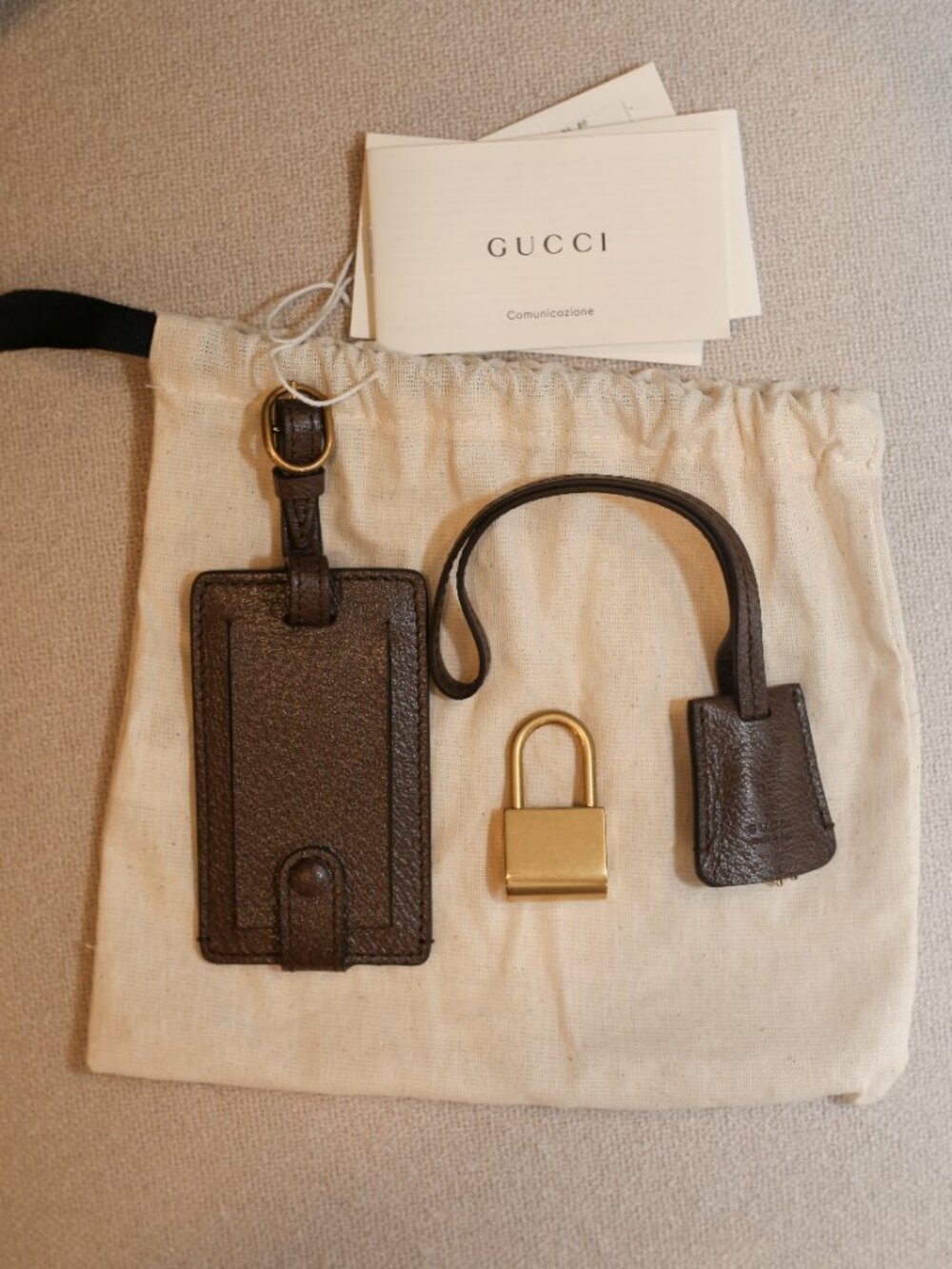 Gucci Ophidia Large GG Supreme Web Duffle Weekender Bag - Picture 11 of 11